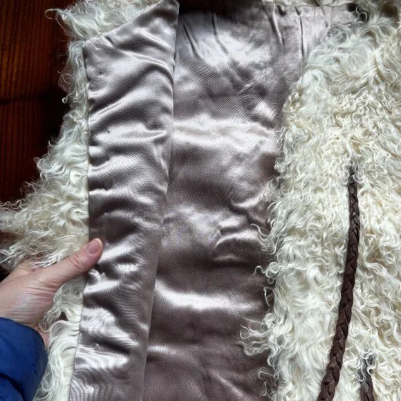 Vintage Mongolian Lamb Fur Vest